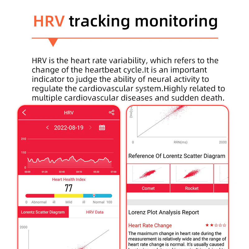 Smartwatch voor Gezondheidsmonitoring met ECG en Hartslagmeter - Image 6