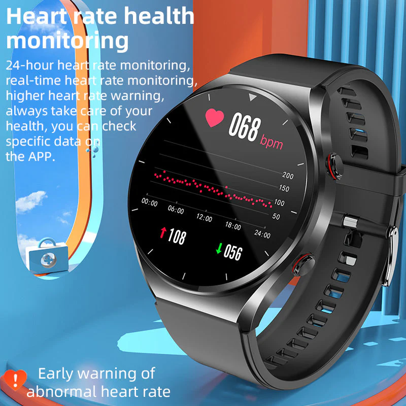 Smartwatch voor Gezondheidsmonitoring met ECG en Hartslagmeter - Image 7