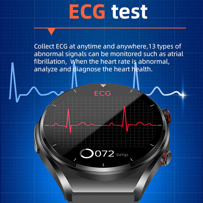 Smartwatch voor Gezondheidsmonitoring met ECG en Hartslagmeter - Image 8