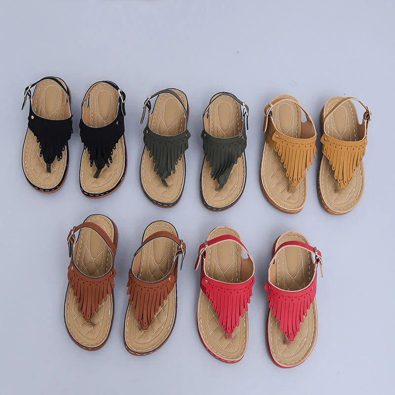 Strand Tassel Sandalen - Image 8