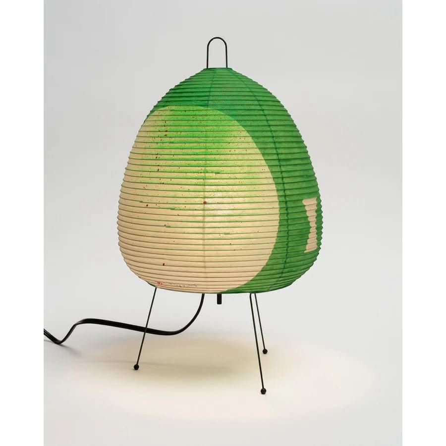 Tafellamp van Rijstpapier met IJzeren Voet in Japans Design - Image 15