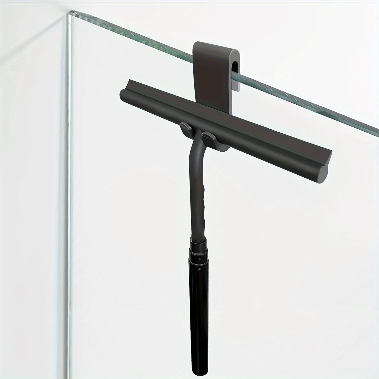 Telescopische Douchewisser voor Badkamer met Uitschuifbare Steel en 2-in-1 Functie - Image 3