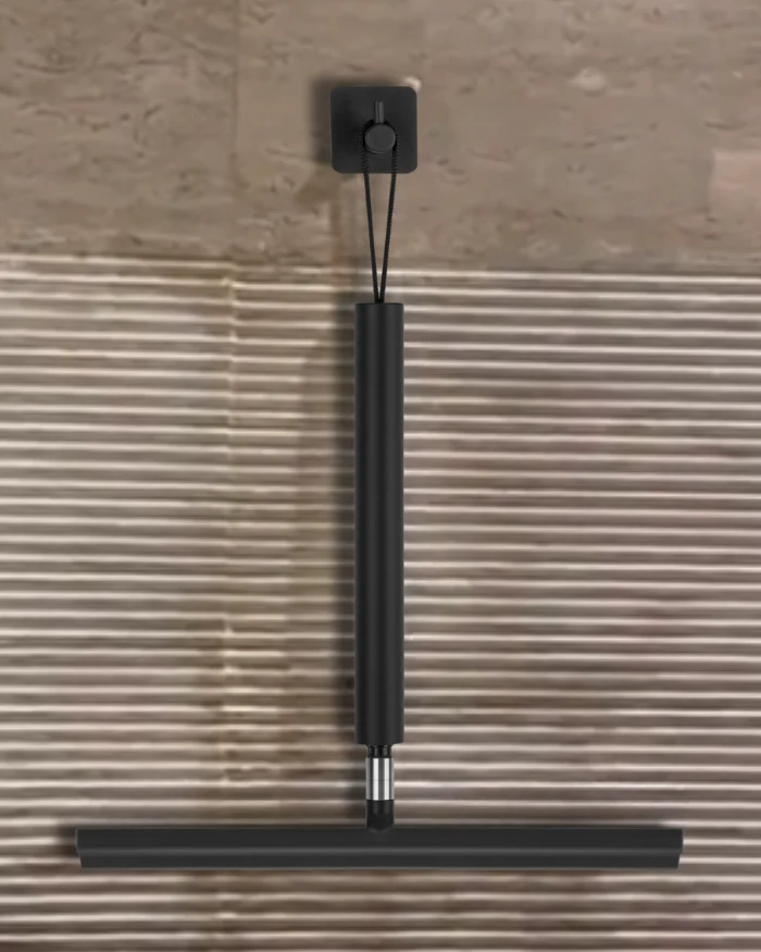 Telescopische Douchewisser voor Badkamer met Uitschuifbare Steel en 2-in-1 Functie - Image 7