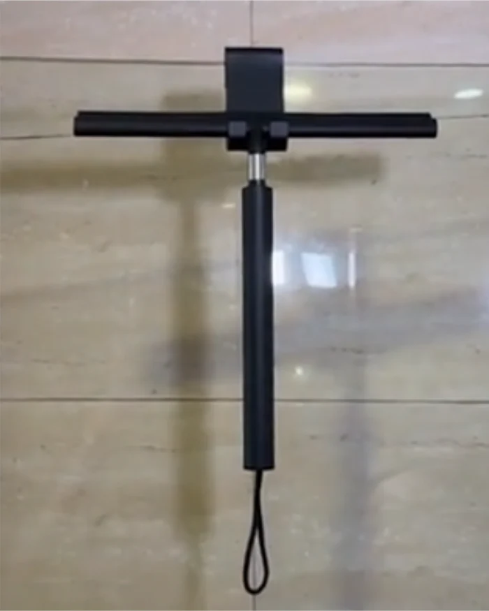 Telescopische Douchewisser voor Badkamer met Uitschuifbare Steel en 2-in-1 Functie - Image 8