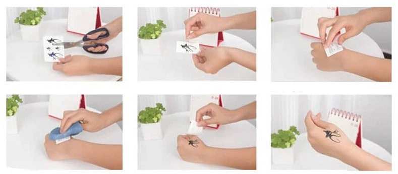 Tijdelijke Lichaams Tatoegeringssticker - Image 22