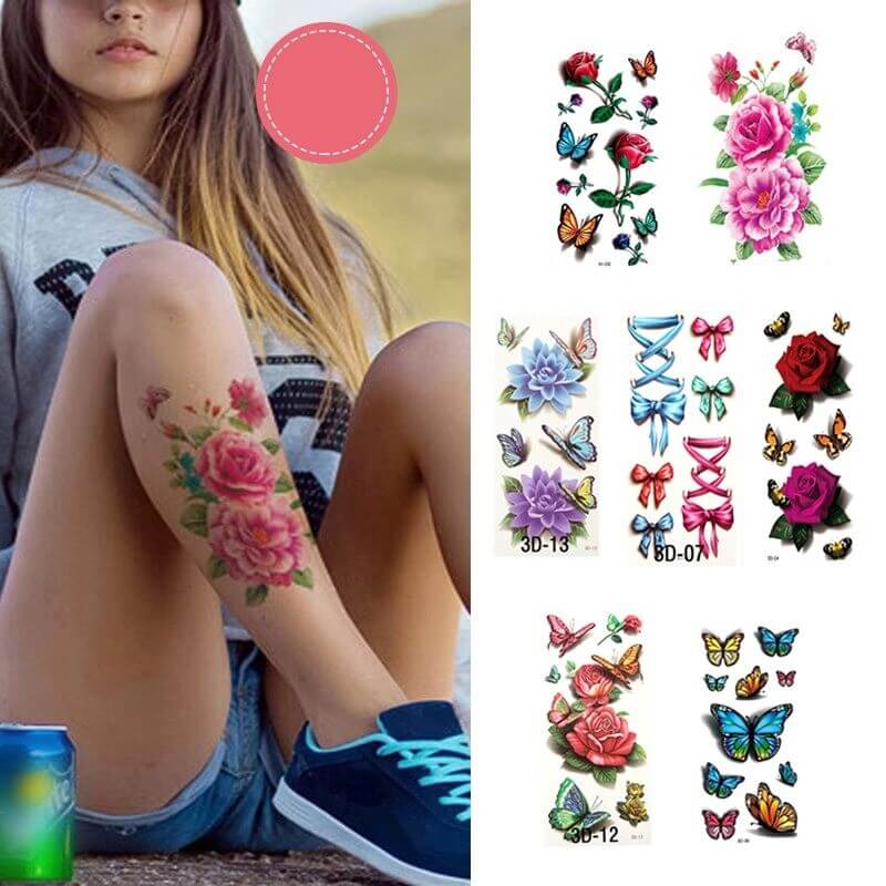 Tijdelijke Lichaams Tatoegeringssticker - Image 3