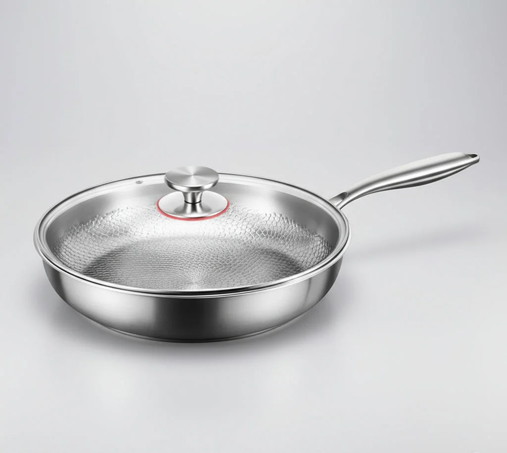 Titanium Koekenpan Gehamerd voor Inductiekookplaten - Image 10