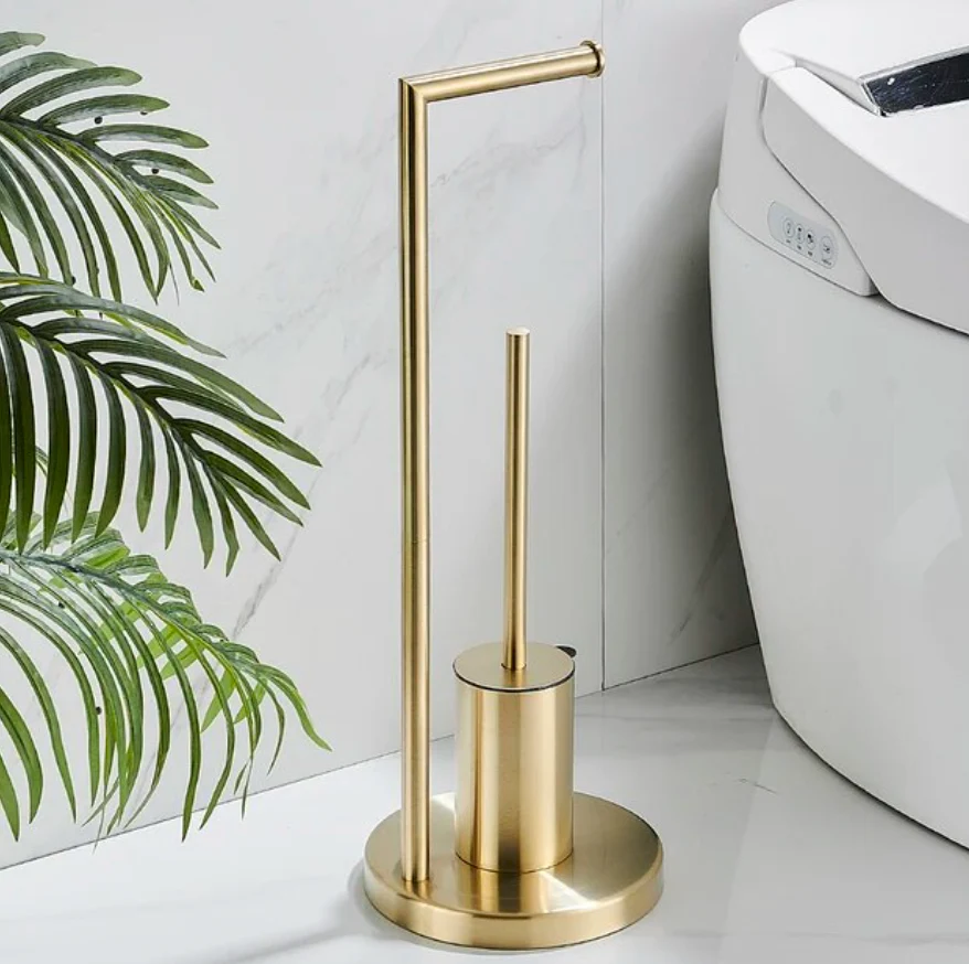 Toiletrolhouder en Borstel Duo voor Moderne Badkamer - Image 4