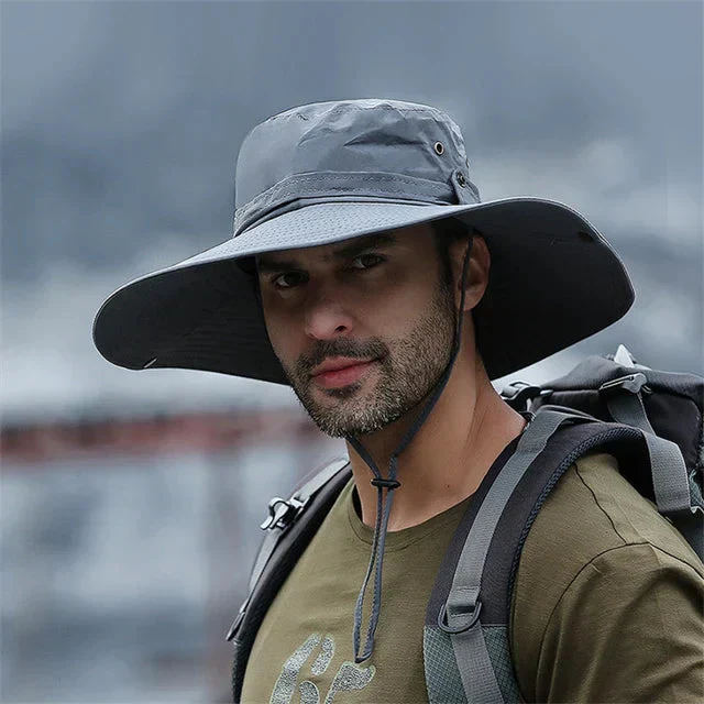 Unisex Bucket Hat Met Verstelbare Kinband Voor Buitenactiviteiten - Image 5