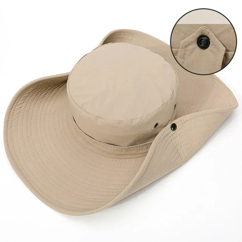 Unisex Bucket Hat Met Verstelbare Kinband Voor Buitenactiviteiten - Image 7