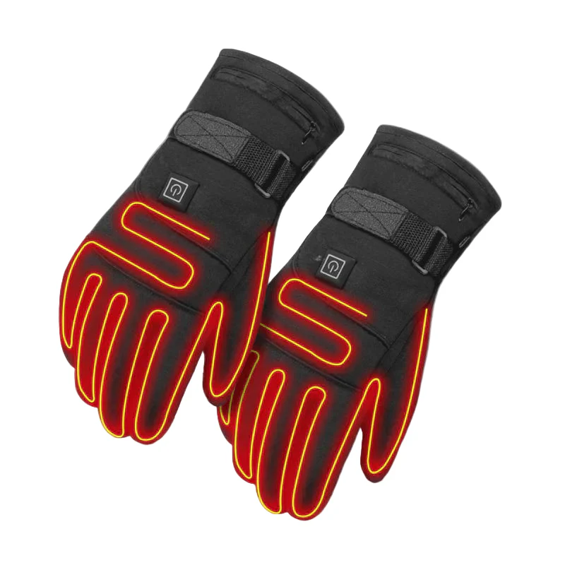 Unisex Elektrisch Verwarmde Handschoenen met Touchscreen Functie