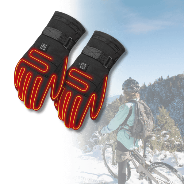 Unisex Elektrisch Verwarmde Handschoenen met Touchscreen Functie - Image 2