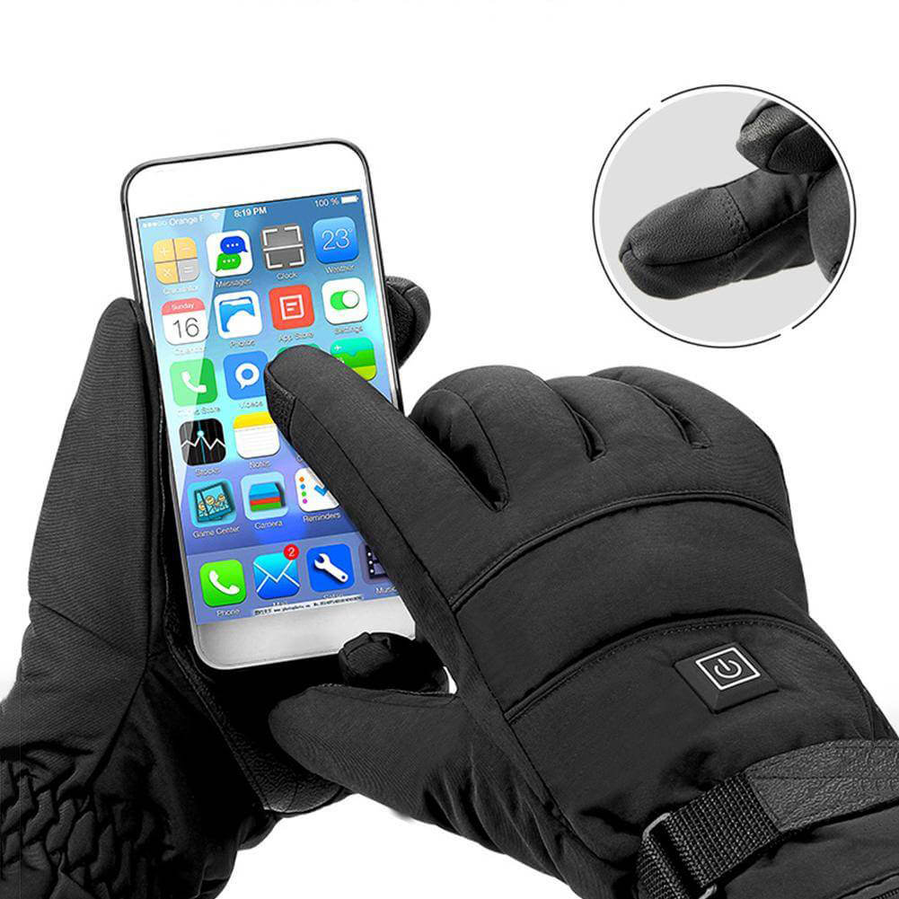 Unisex Elektrisch Verwarmde Handschoenen met Touchscreen Functie - Image 6