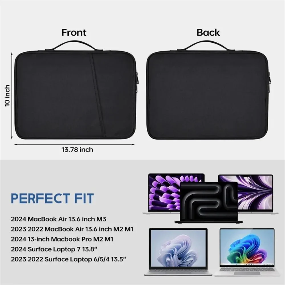 Unisex Laptoptas Waterdicht met Schokbescherming Modern Ontwerp - Image 5