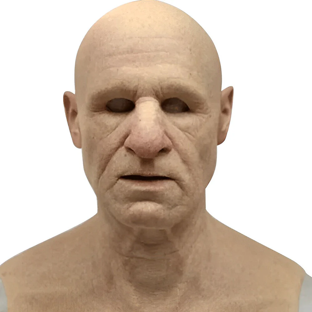 Unisex Latex Gezichtsmasker voor Cosplay en Theater - Image 4