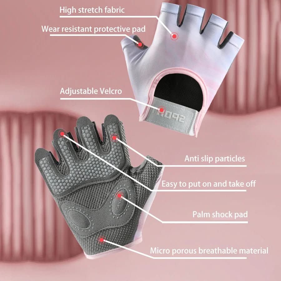 Unisex Sporthandschoenen Halve Vingers voor Training en Fitness - Image 5