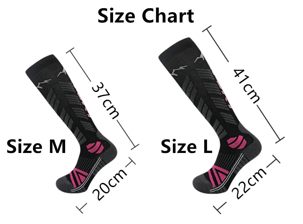 Unisex Thermische Sokken Lange Schacht voor Skiën en Wandelen - Image 5