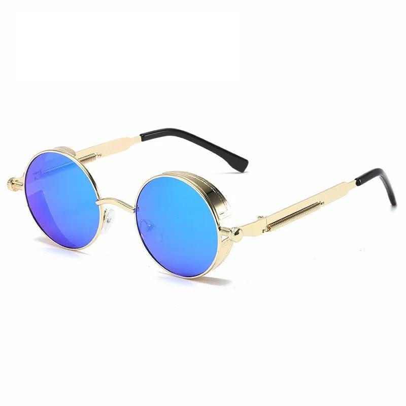 Unisex Vintage Ronde Zonnebril Retro Stijl - Image 10
