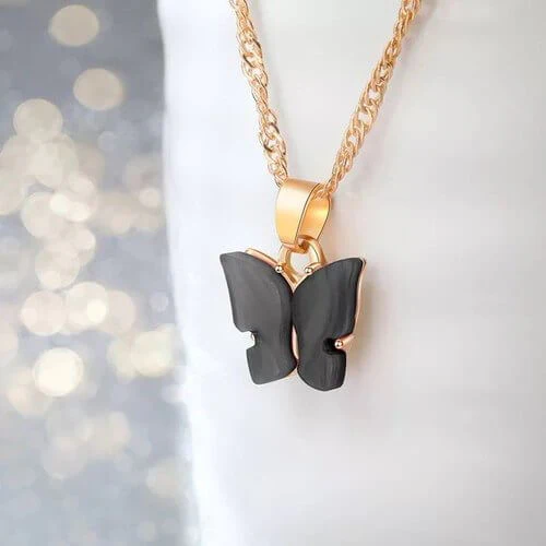 Vlinder Gouden Ketting - Image 2