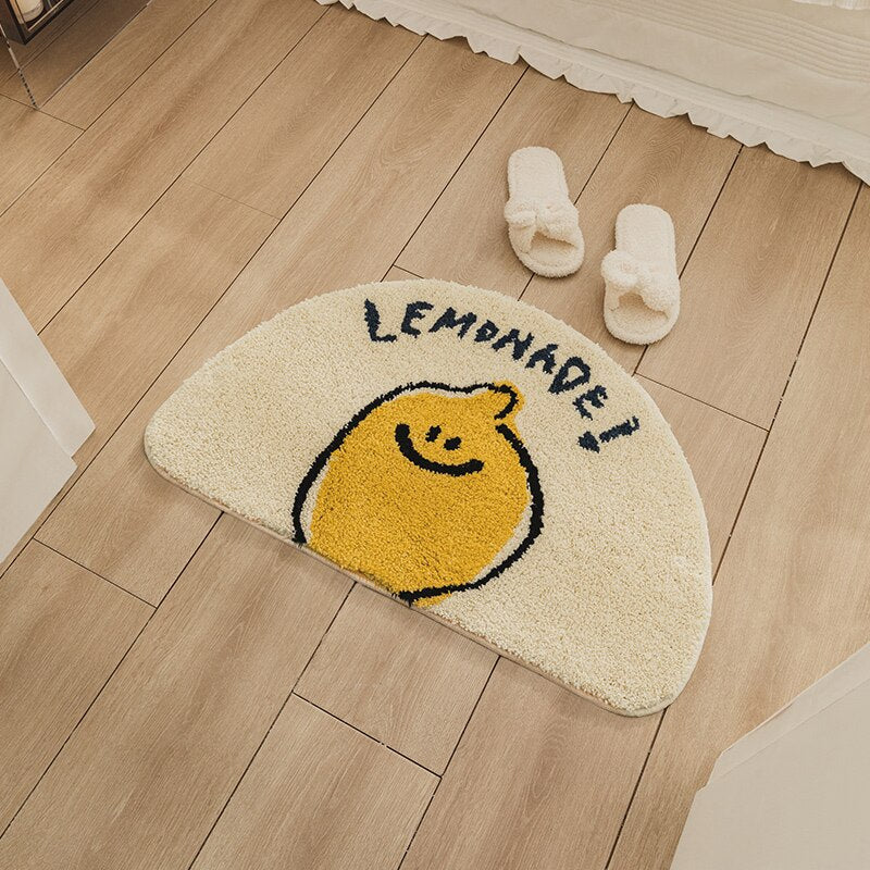 Vloerkleed met Citroendessin voor Badkamer en Interieur - Image 2