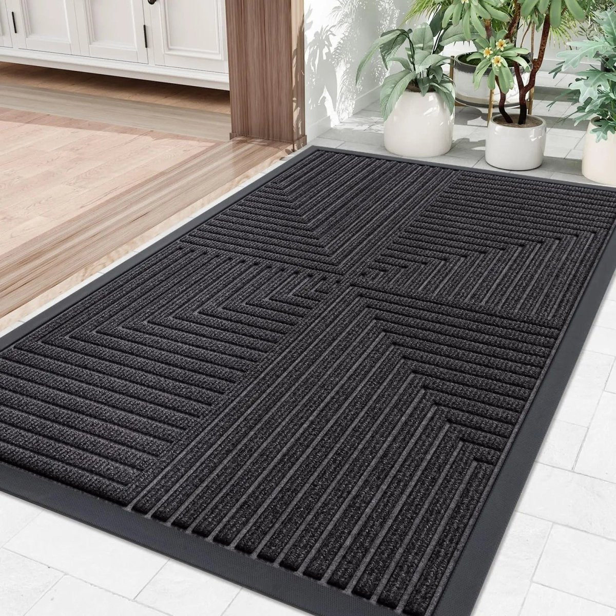 Vloermat Antislip Gestreept voor Veiligheid en Stijl in Entrees - Image 2
