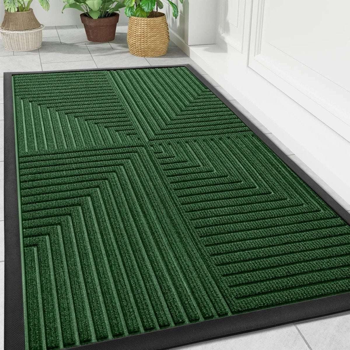 Vloermat Antislip Gestreept voor Veiligheid en Stijl in Entrees - Image 4