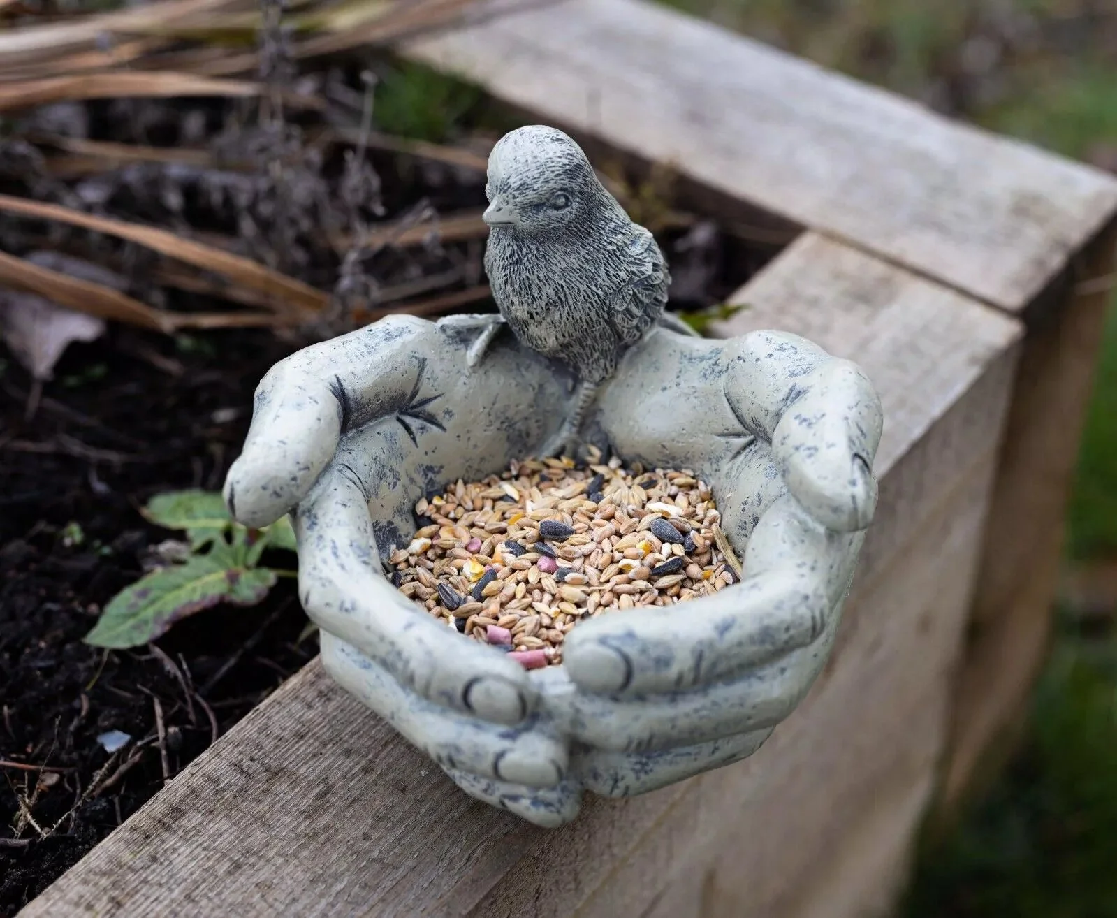 Vogelvoederhuisje Handvorm Artistiek - Image 2