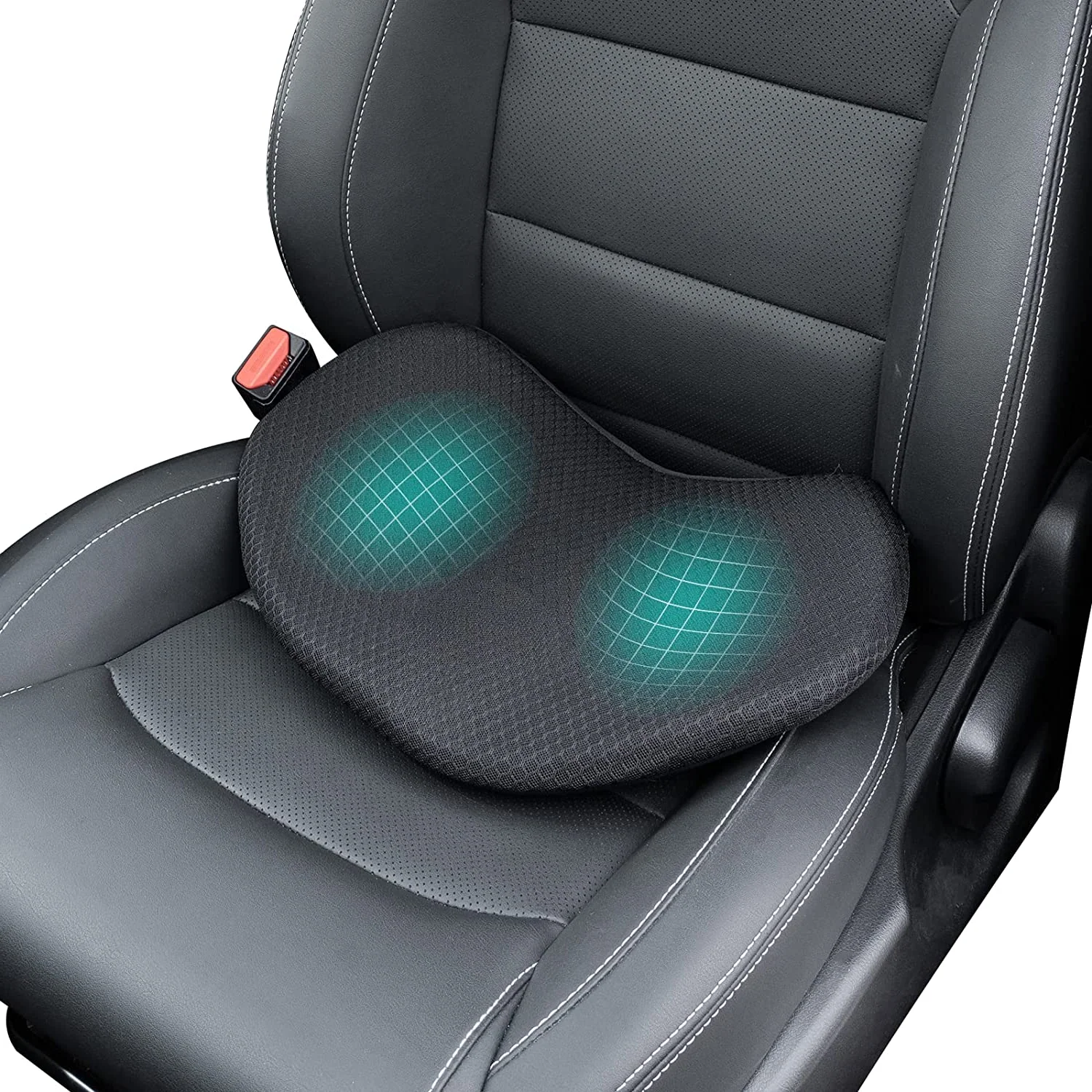 Volwassenen Auto Zitkussen met Lendensteun Ergonomisch Ontwerp - Image 7