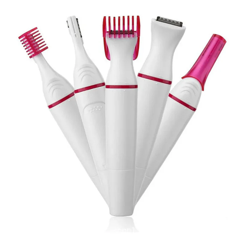 Vrouwen Elektrische Epilator 5-in-1 voor Haarverwijdering