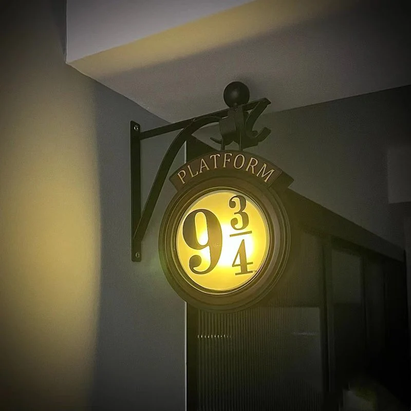 Wandlamp Metro Station 9 3/4 voor Harry Potter Fans - Image 2