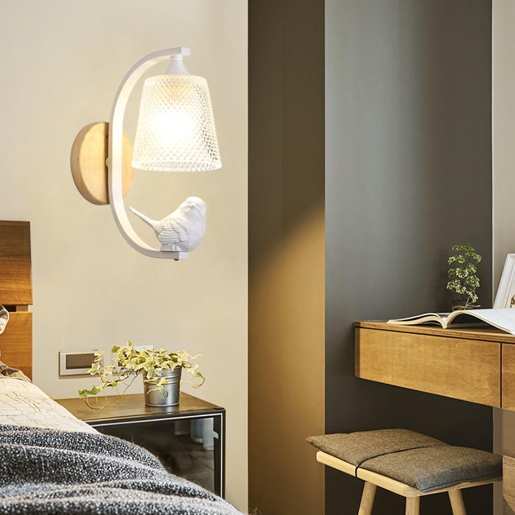Wandlamp Rustiek Ontwerp Vogellamp voor Binnen Gebruik - Image 2