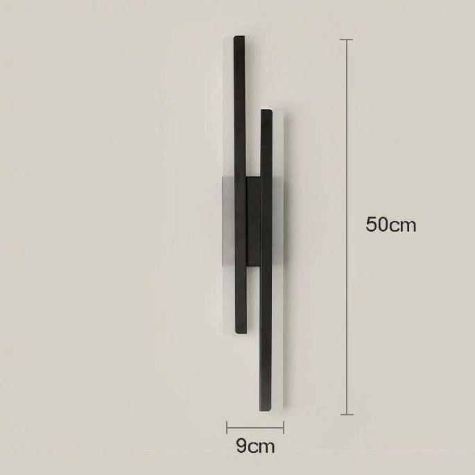 Wandlamp Zwart LED Minimalistisch Ontwerp voor Binnenverlichting - Image 11