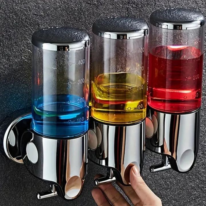 Wandmontage Zeepdispenser voor Badkamer Modern Design - Image 3