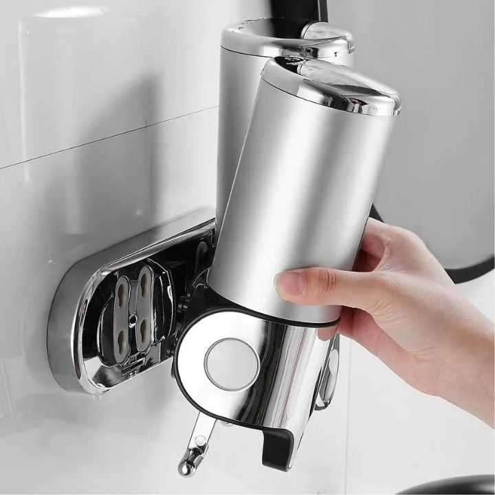 Wandmontage Zeepdispenser voor Badkamer Modern Design - Image 5