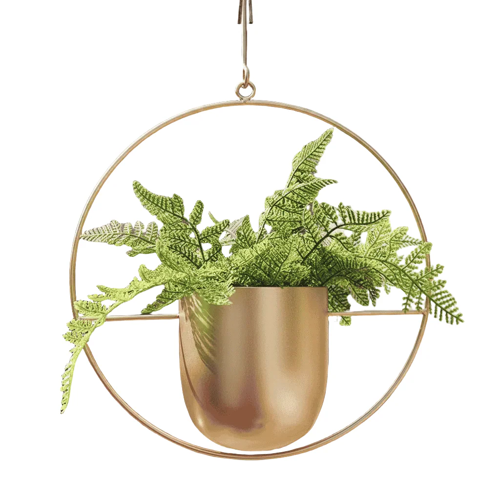 Wandplantenhanger Minimalistisch Met Verstelbare Ketting
