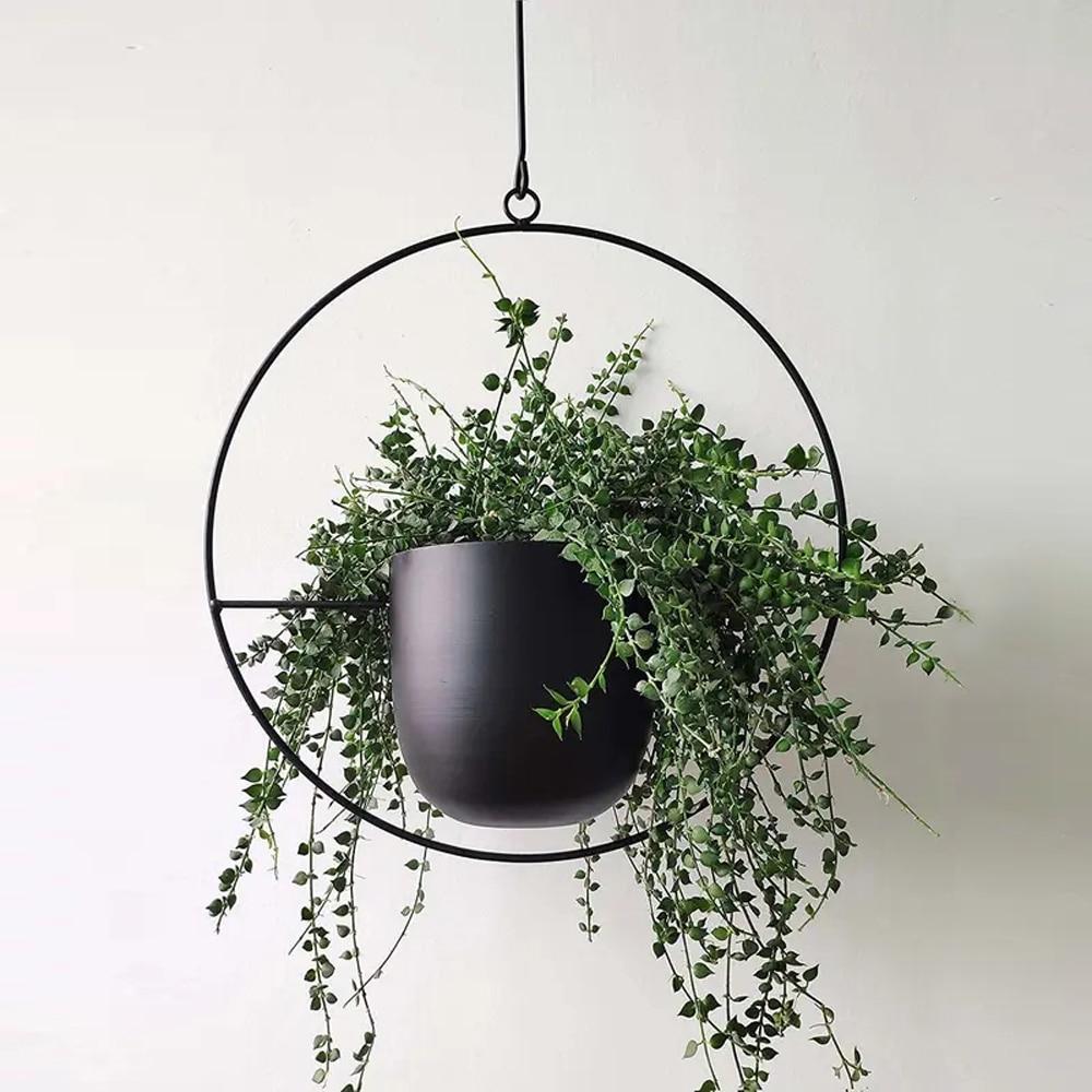 Wandplantenhanger Minimalistisch Met Verstelbare Ketting - Image 8