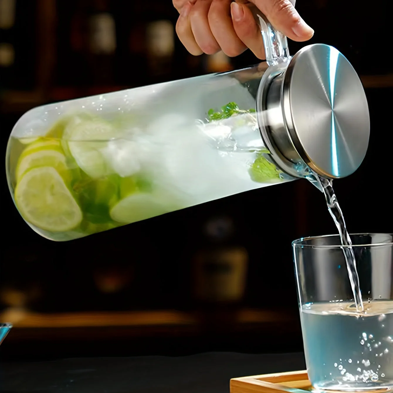 Waterkan met Deksel voor Dagelijks Gebruik - Image 2