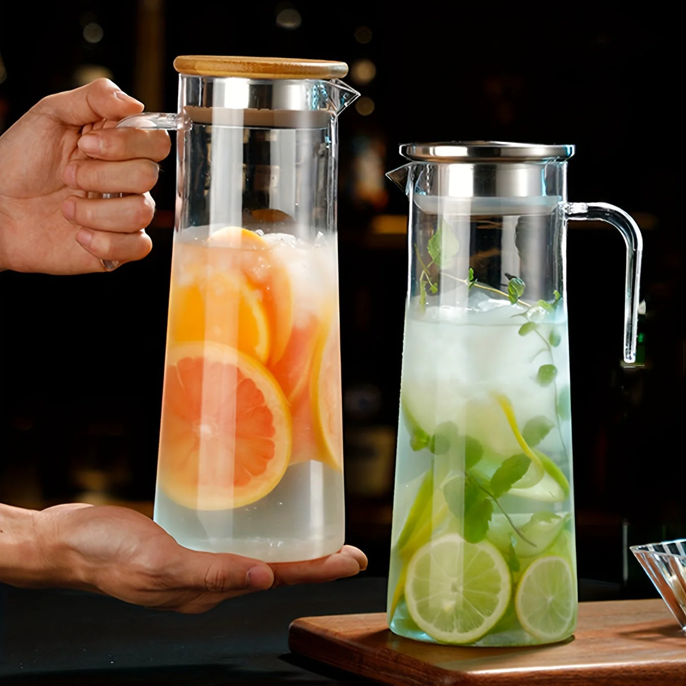 Waterkan met Deksel voor Dagelijks Gebruik - Image 4