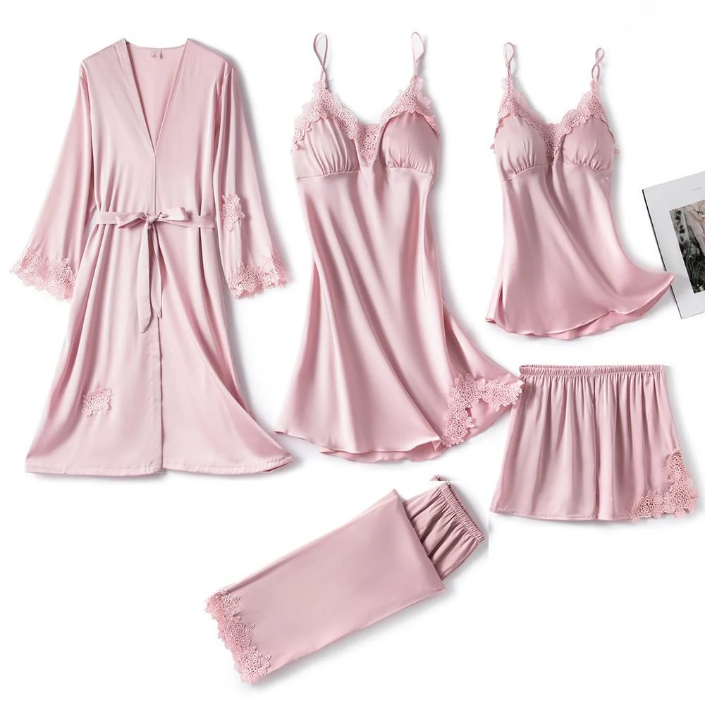 Zachte Zijden Pyjama Set - Image 11