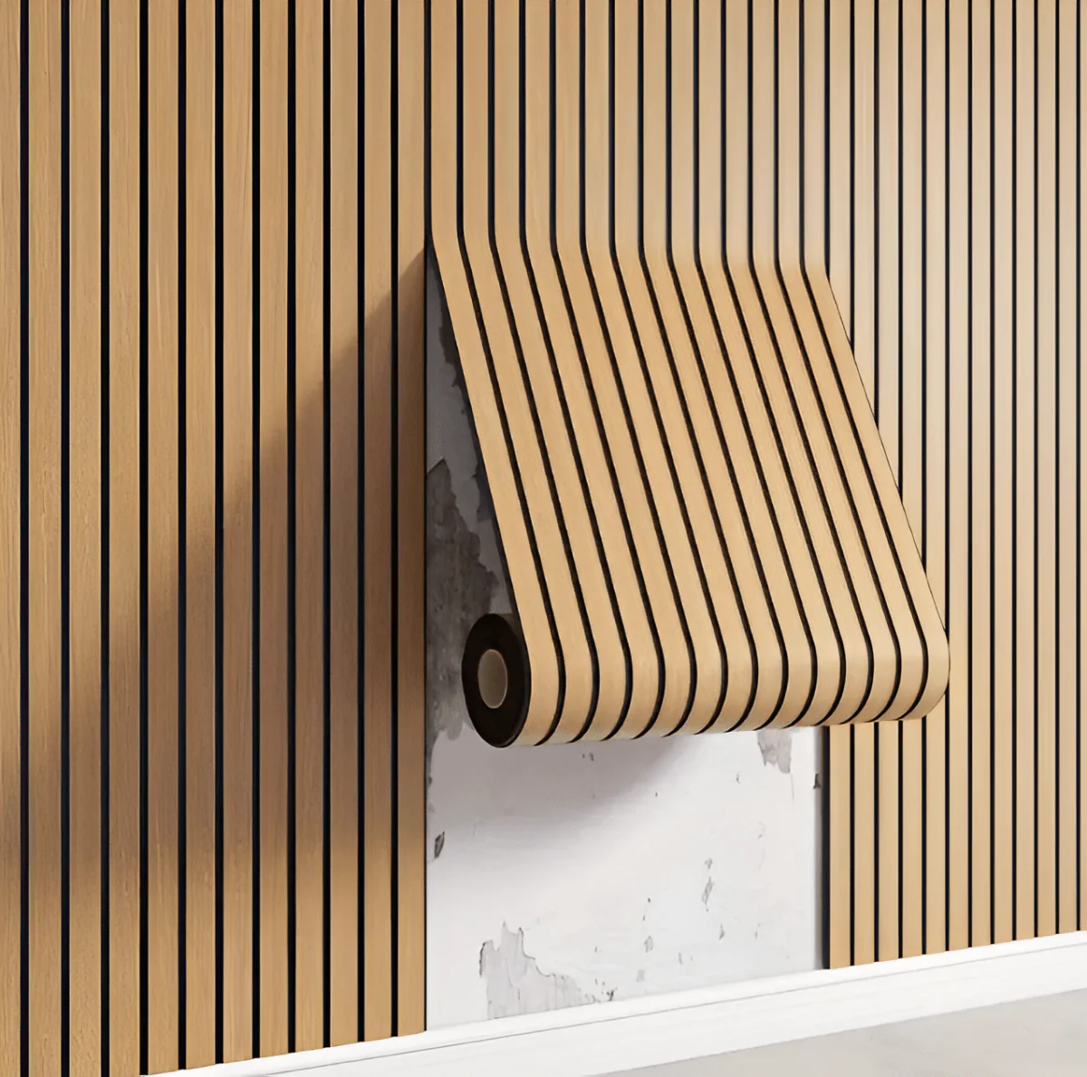 Zelfklevende Houten Wandpanelen voor Stijlvol Ontwerp