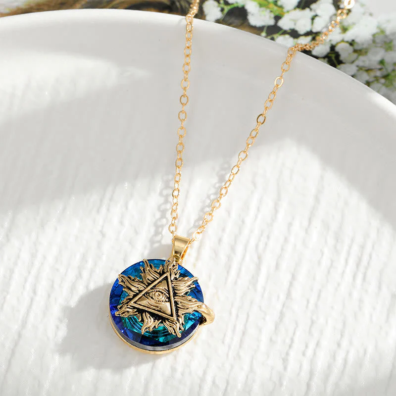 Zilveren Ketting Dames Met Boze Oog Talisman, Spiritueel Ontwerp, Verstelbare Lengte - Image 10