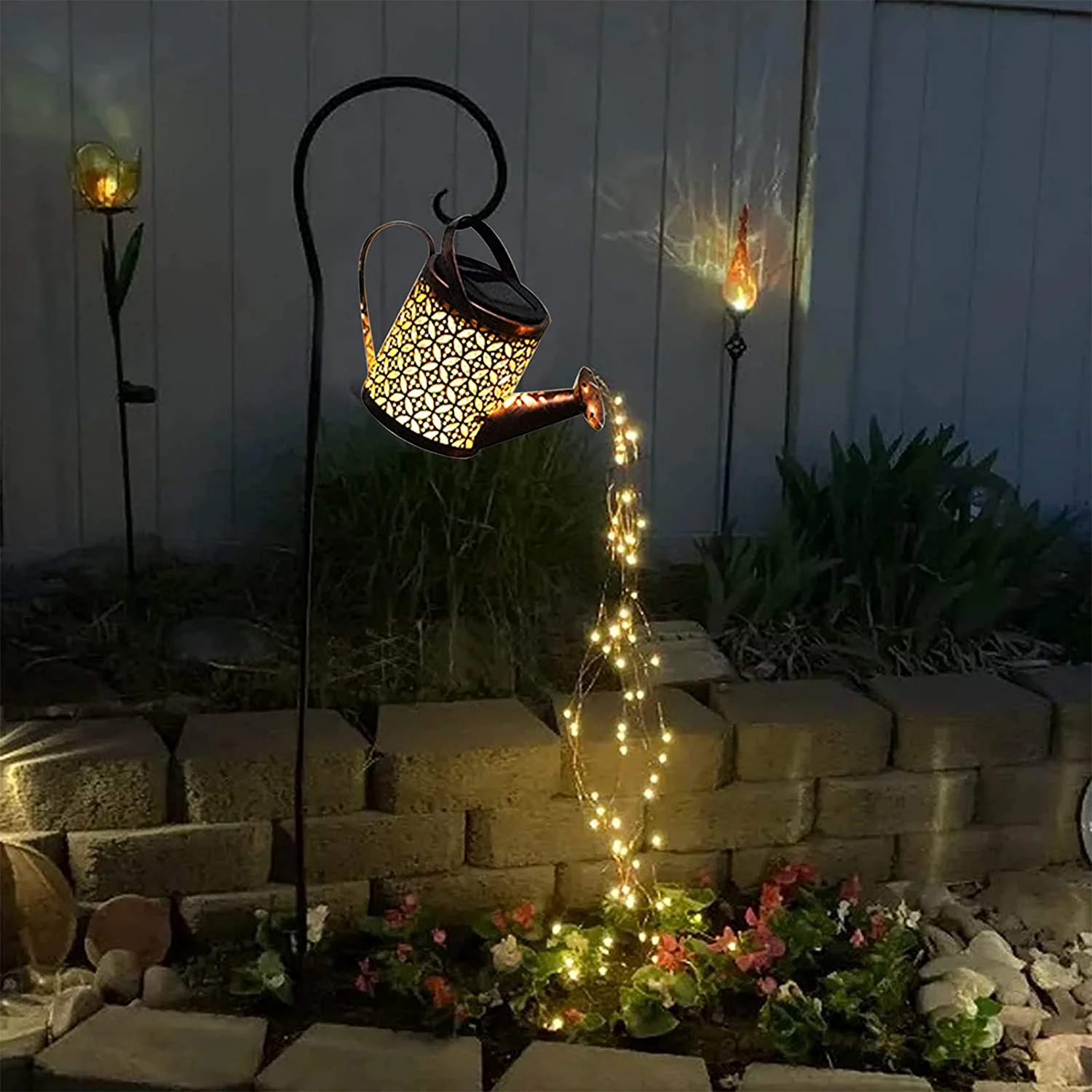 Zonne-energielamp Retro Stervormig voor Tuin