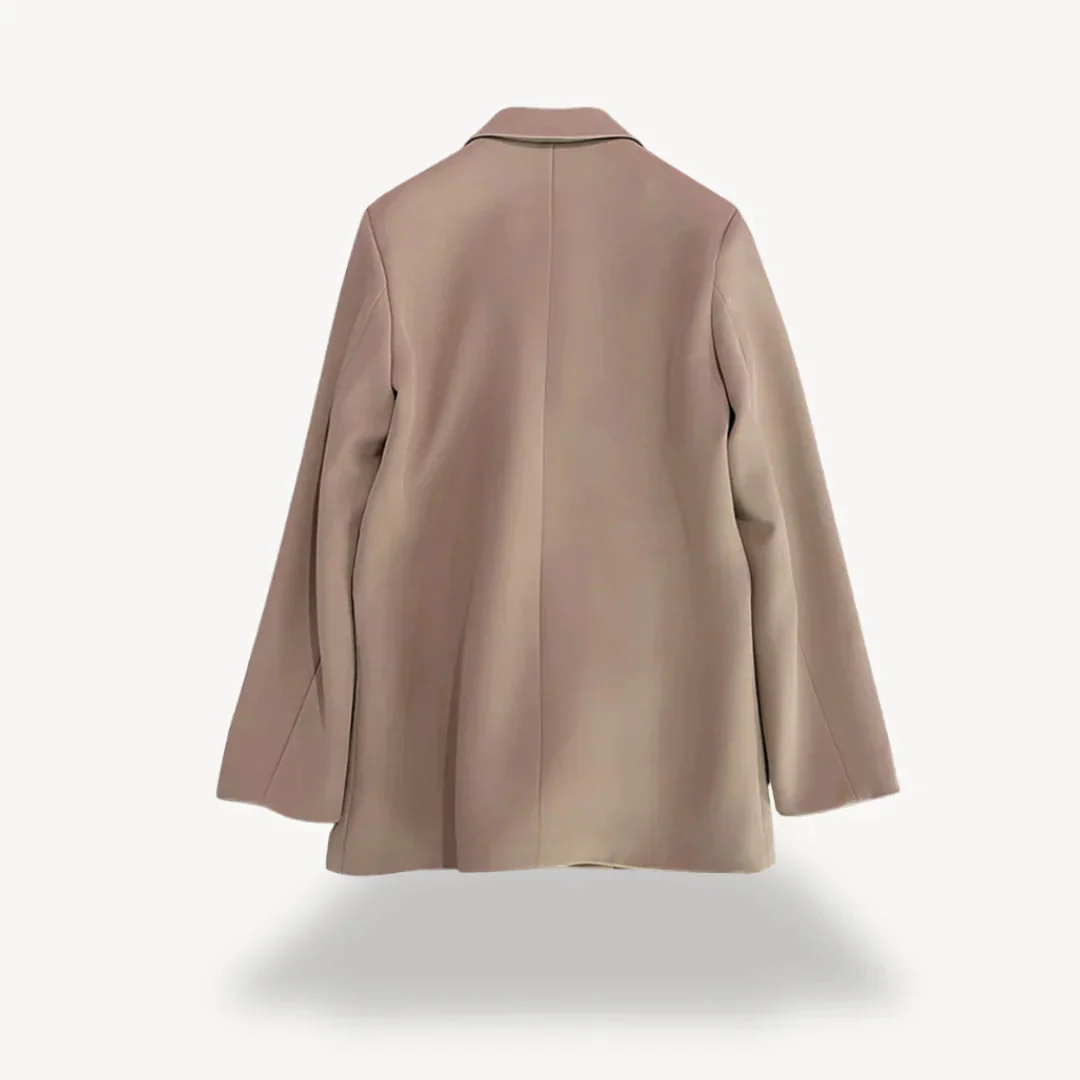 Blazer Dames Met Dubbele Rij Knopen Voor Professionele en Formele Gelegenheden - Image 4